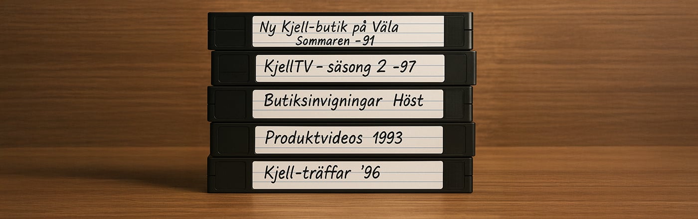 Digitalisera gamla VHS-band