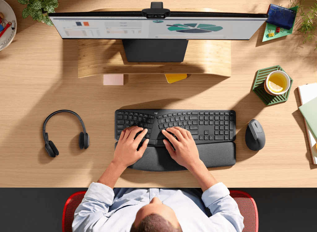 MX Ergo K860 ergonomiskt tangentbord