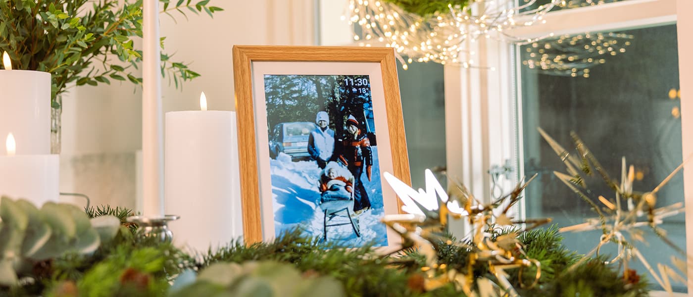 Årets Kjellklapp, en digital fotoramme.