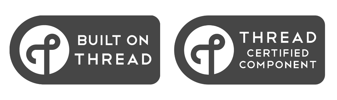 Thread logotyp och certifikat