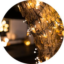 Ljusslingor för utomhusbruk