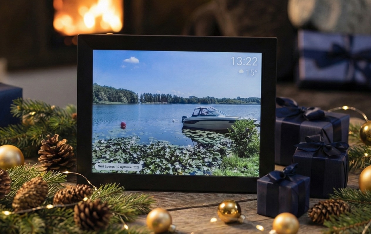 Digital fotoramme 10,1" med wifi