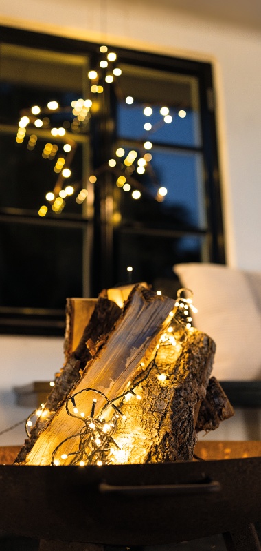 Belysning trädgård