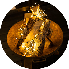 Batteridrivna ljusslingor