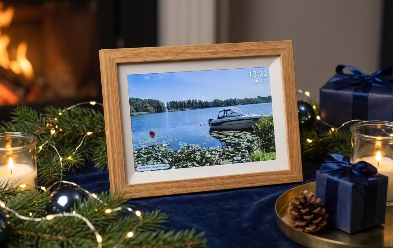 Digital fotoram 10,1” med wifi