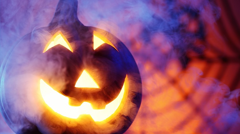 Rök från rökmaskin