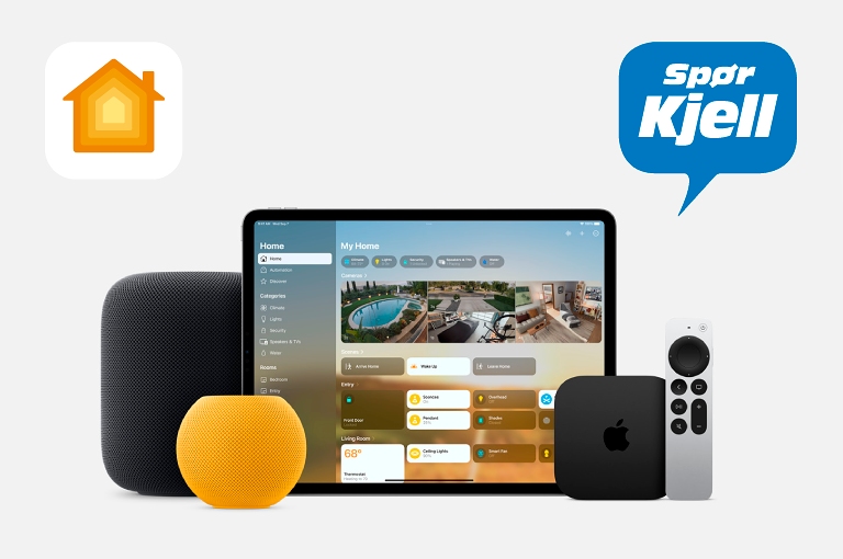 Bygg ditt smarte hjem med HomeKit!