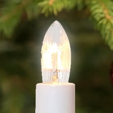 Se vår kategori for  lyspærer til adventsstaker