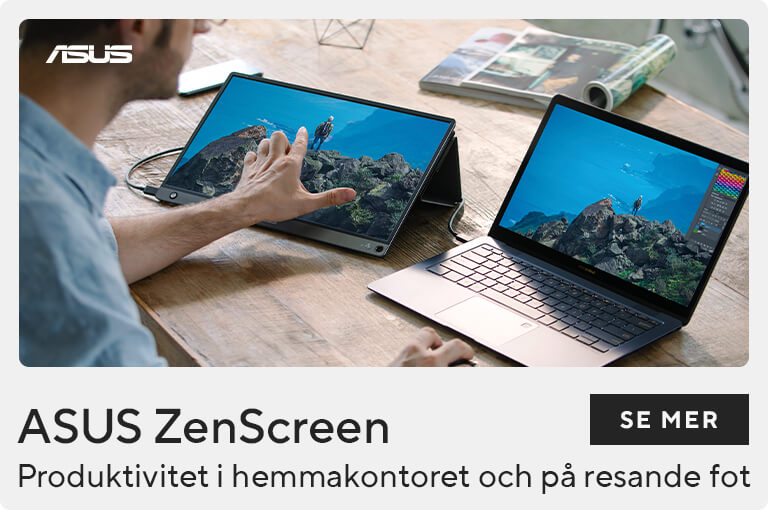 Guide till Asus ZenScreen portabla skärmar