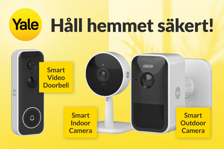 Nyhet: Yale övervakningskameror