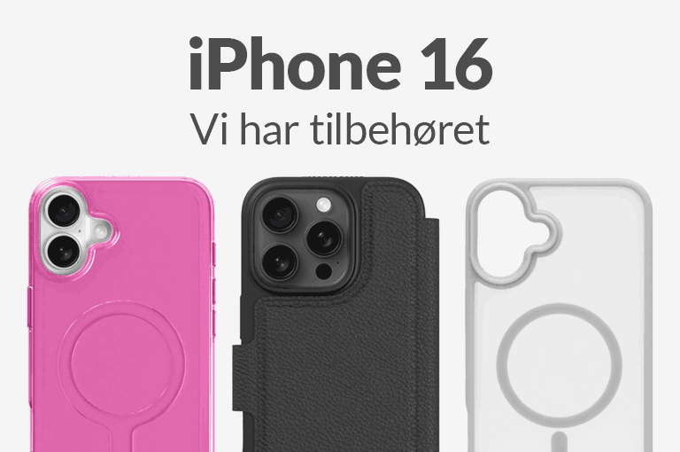 iPhone 16 – alt tilbehøret hos Kjell & Company