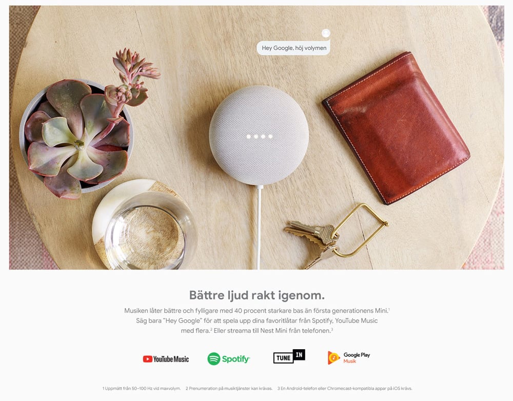 Google Nest mini
