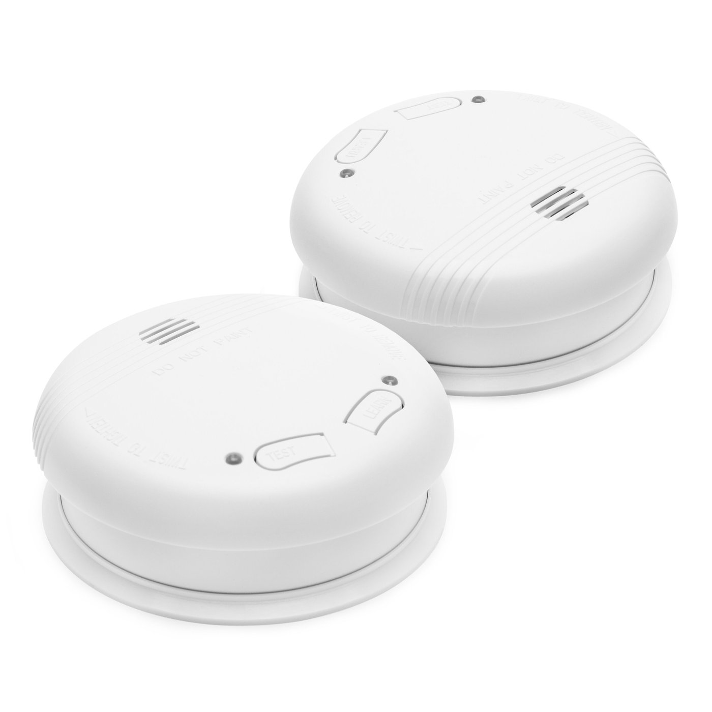 Luxorparts Trådløs røykvarsler 2-pk.