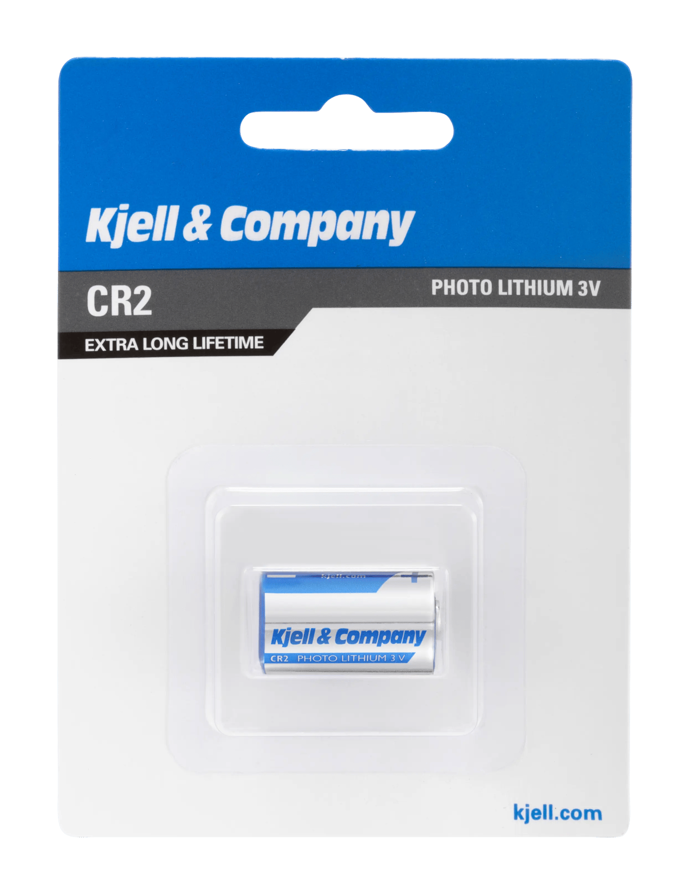 Kjell & Company CR2 Litiumbatteri 1-pk.