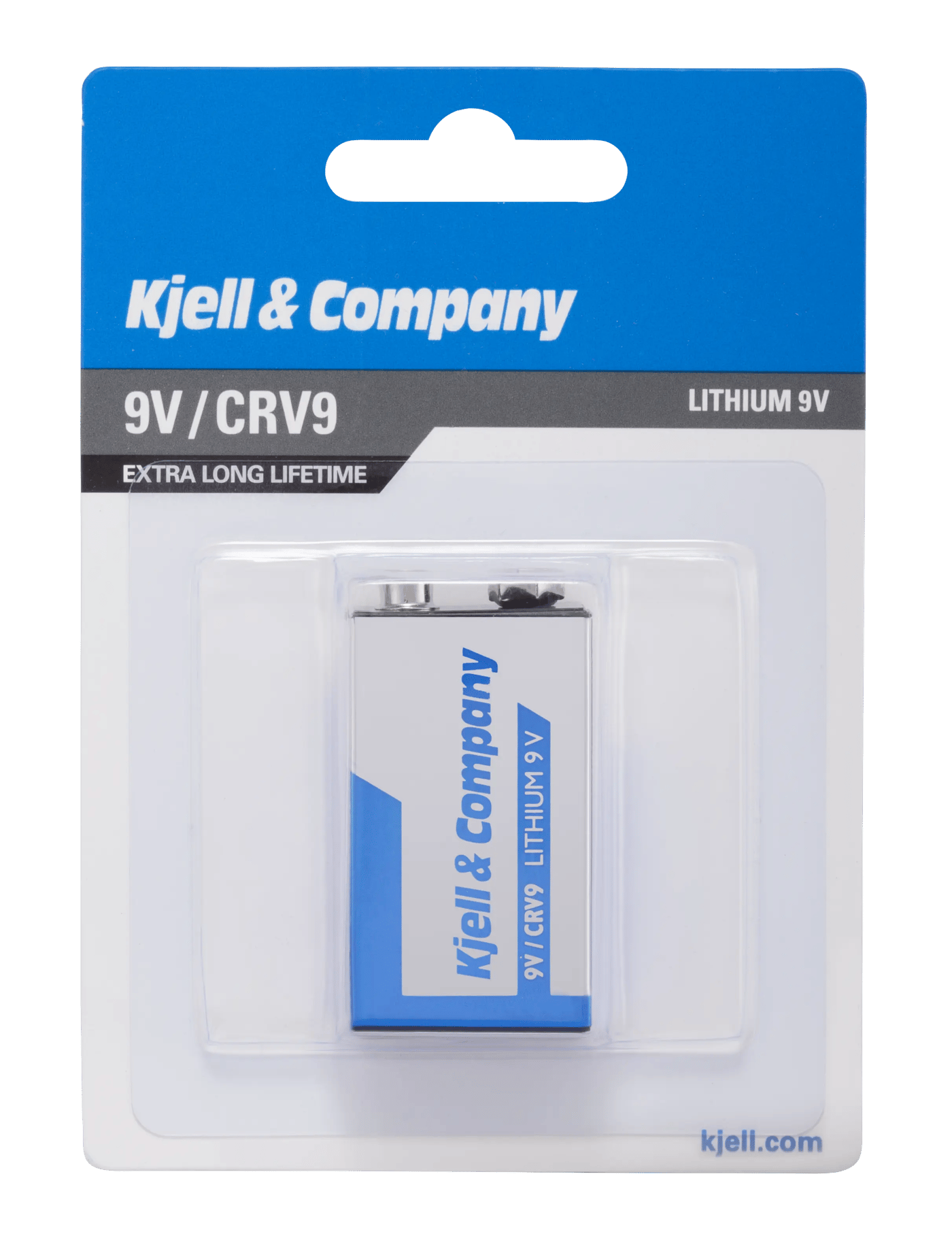 Kjell & Company 9 V-litiumbatteri (CR-V9)