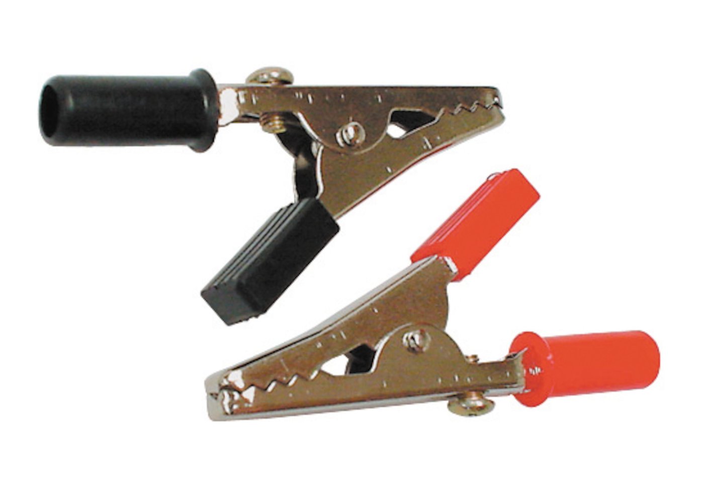 Krokodilleklemme 45 mm svart Svart