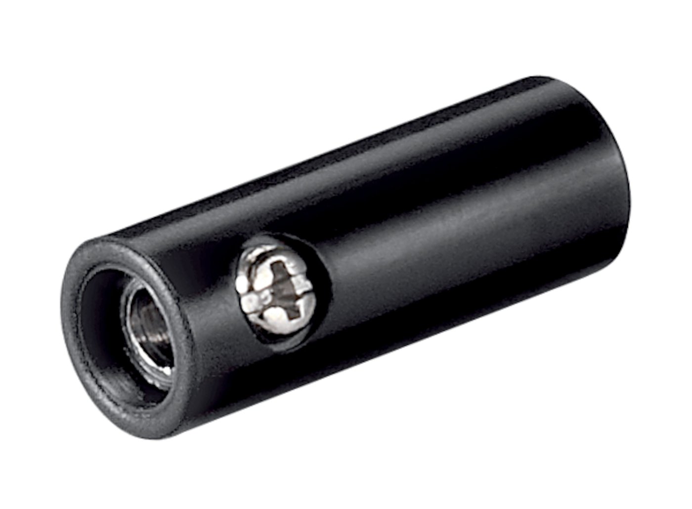 4 mm bananhylse Svart