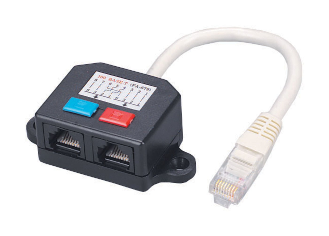Luxorparts UTP Kabelsplitter Cat.5