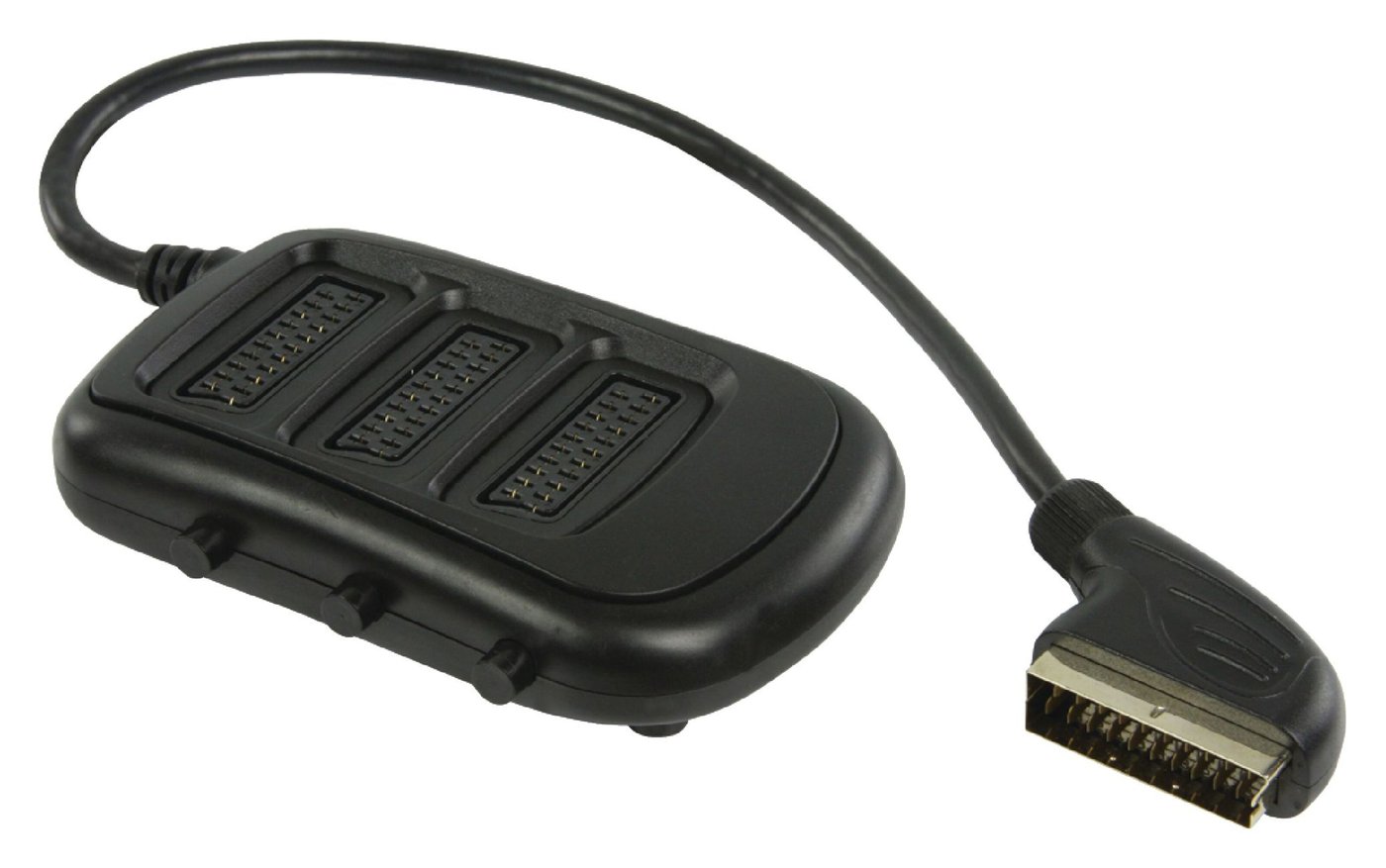 Scart-switch 3-vägs
