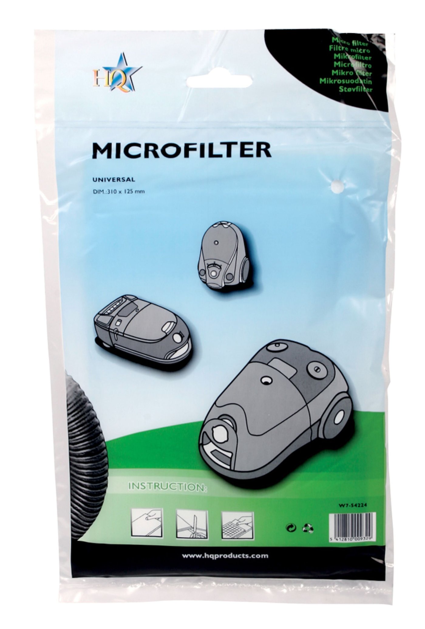 Mikrofilter för dammsugare Universal