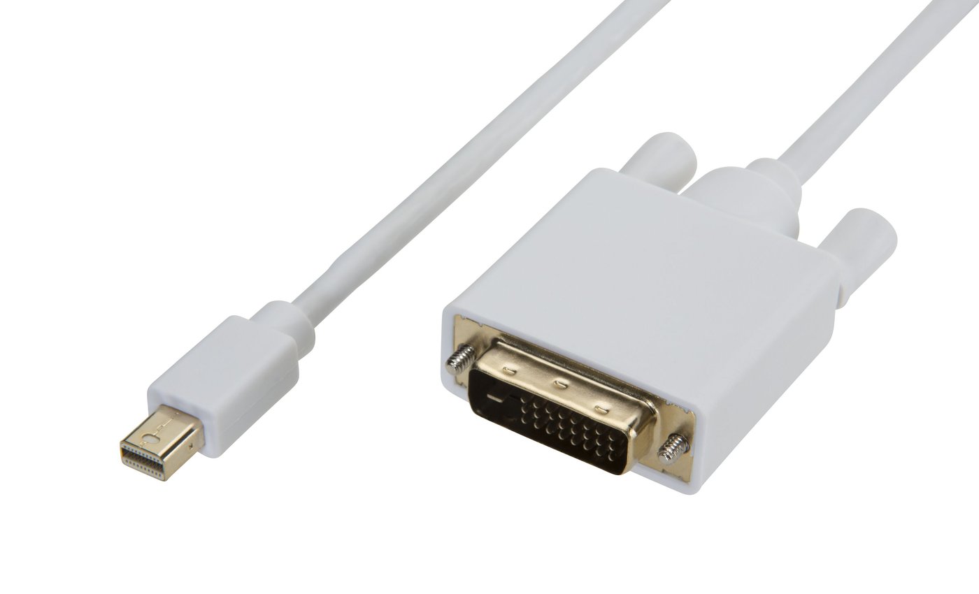 Luxorparts Mini-displayport till DVI-kabel 2 m