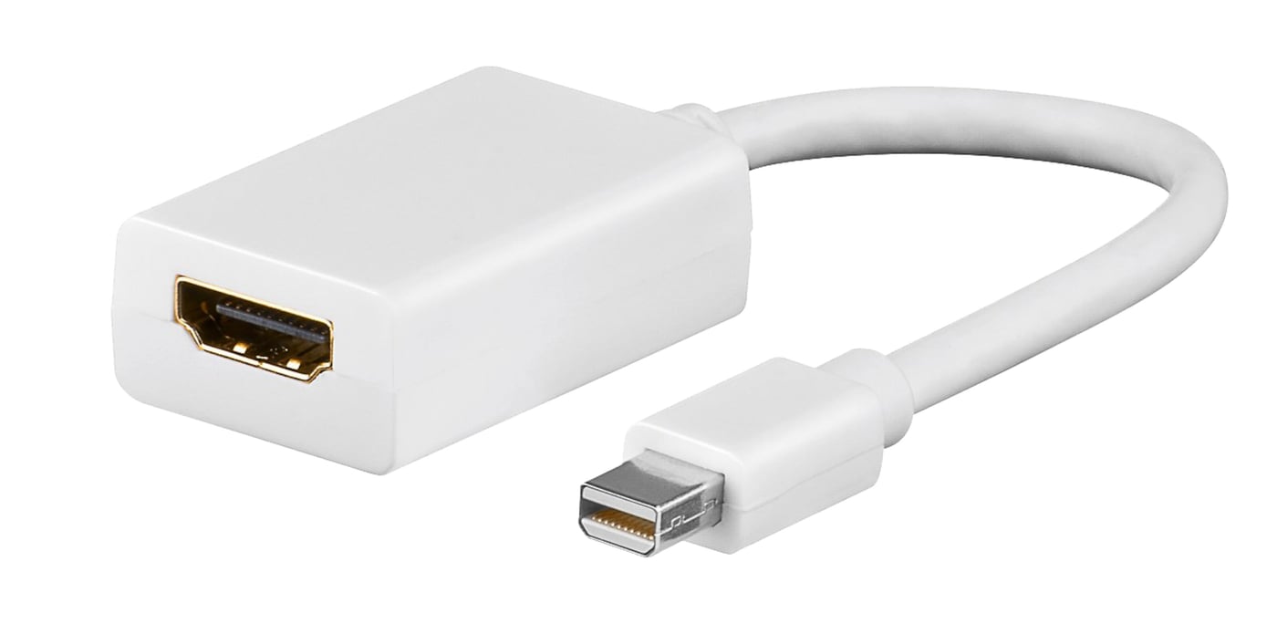 Luxorparts Adapter Mini-displayport till HDMI med ljud