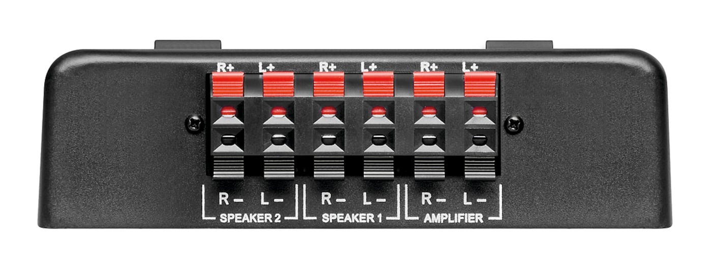 Högtalarswitch 1 till 2
