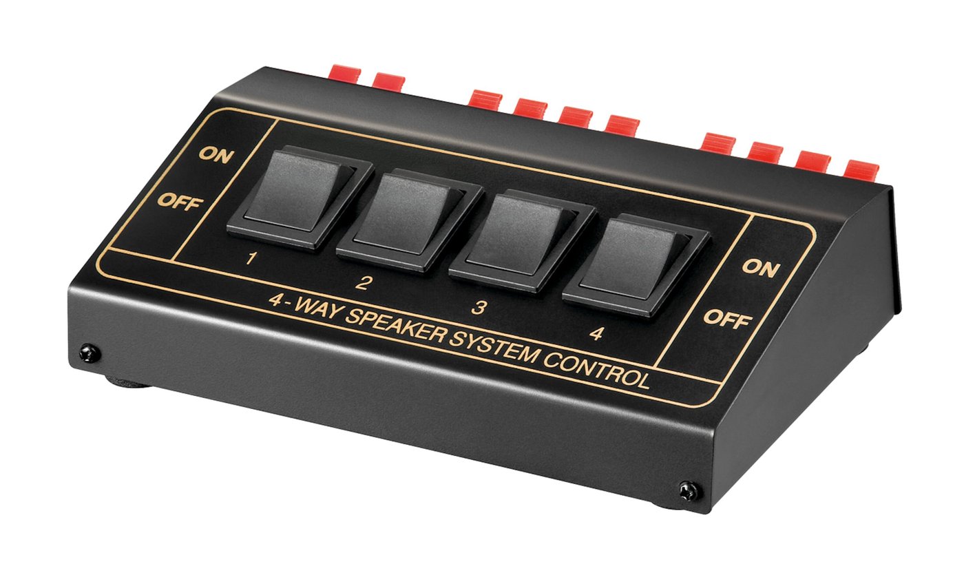 Högtalarswitch 1 till 4