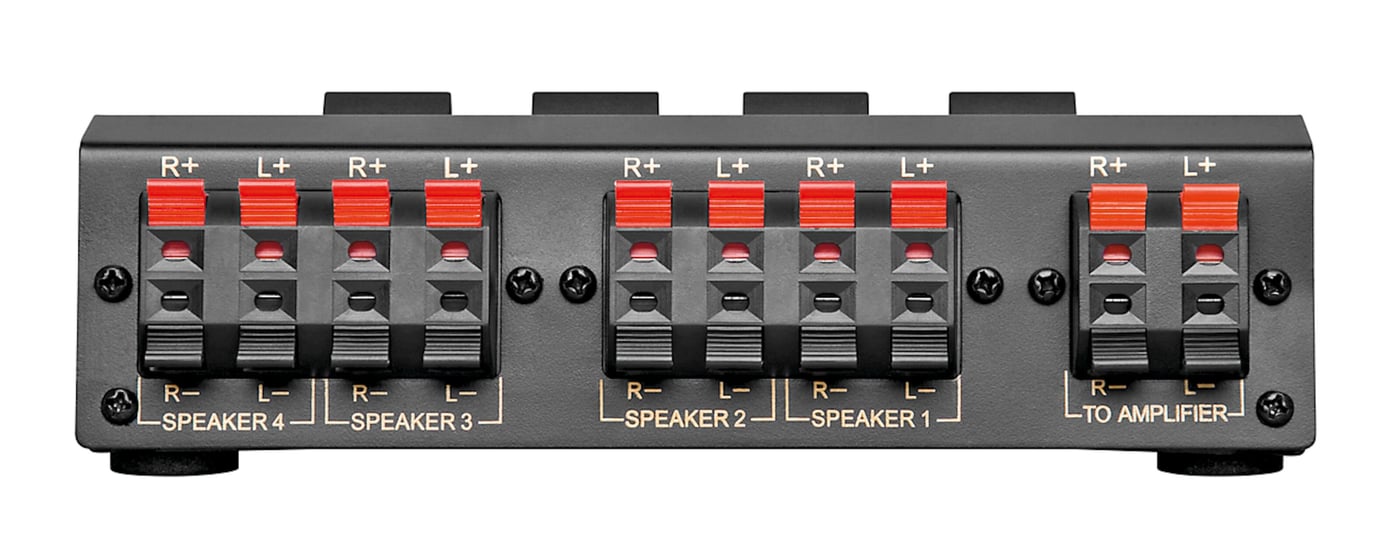 Högtalarswitch 1 till 4