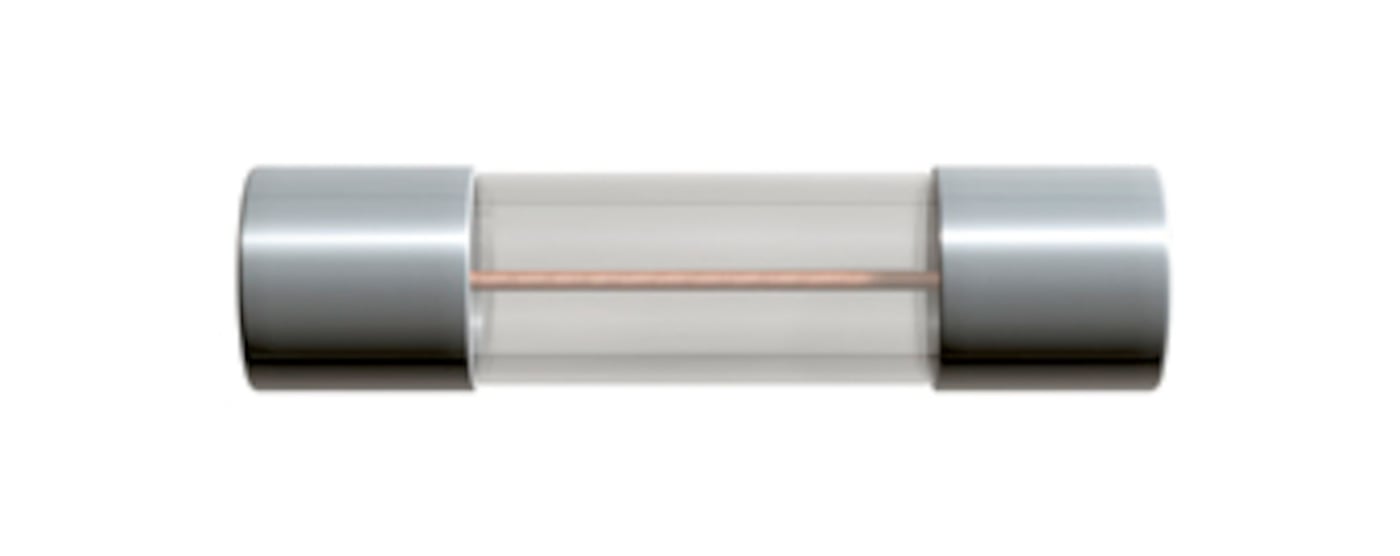 Glasrörssäkring 5x20 mm 1 A Trög (T) 1-pack