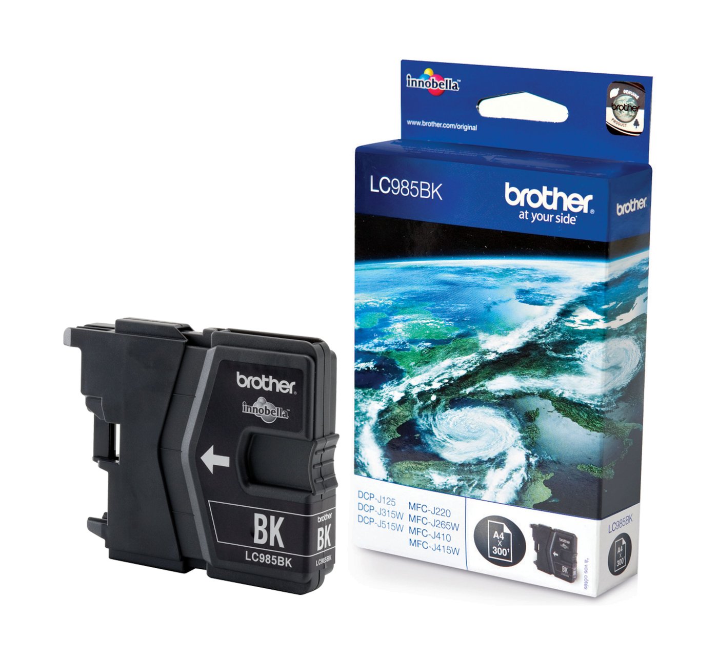 Brother LC985BK Blekkpatron Svart