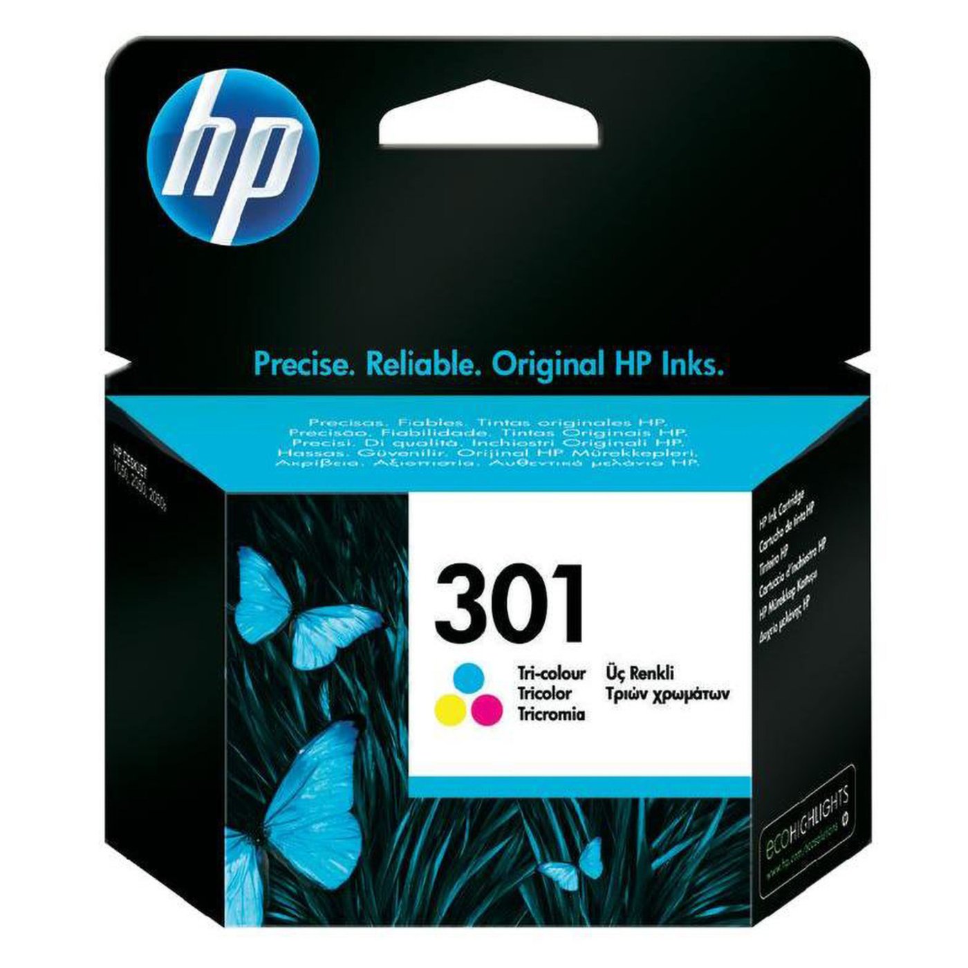 HP 301 Bläckpatron Flera färger