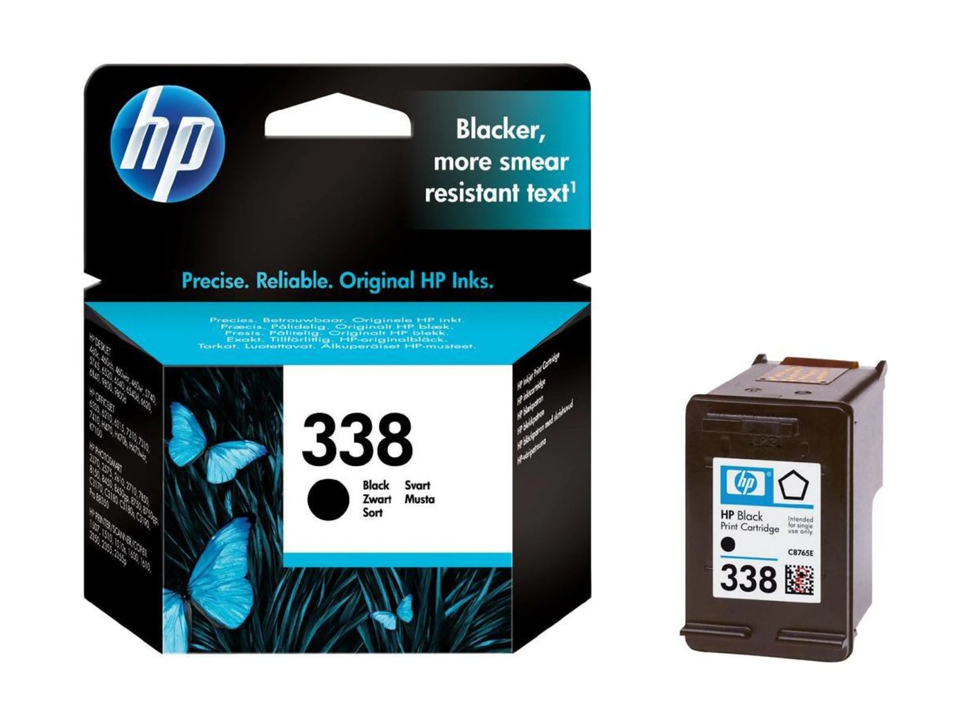 HP 338 Bläckpatron Svart