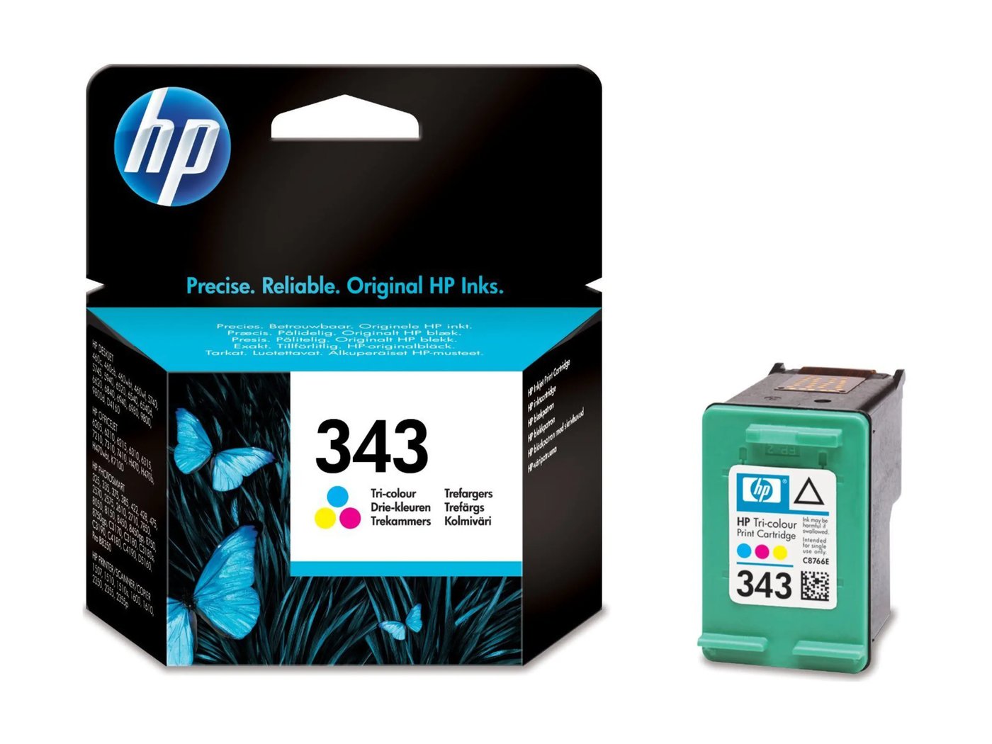 HP 343 - 3-farge