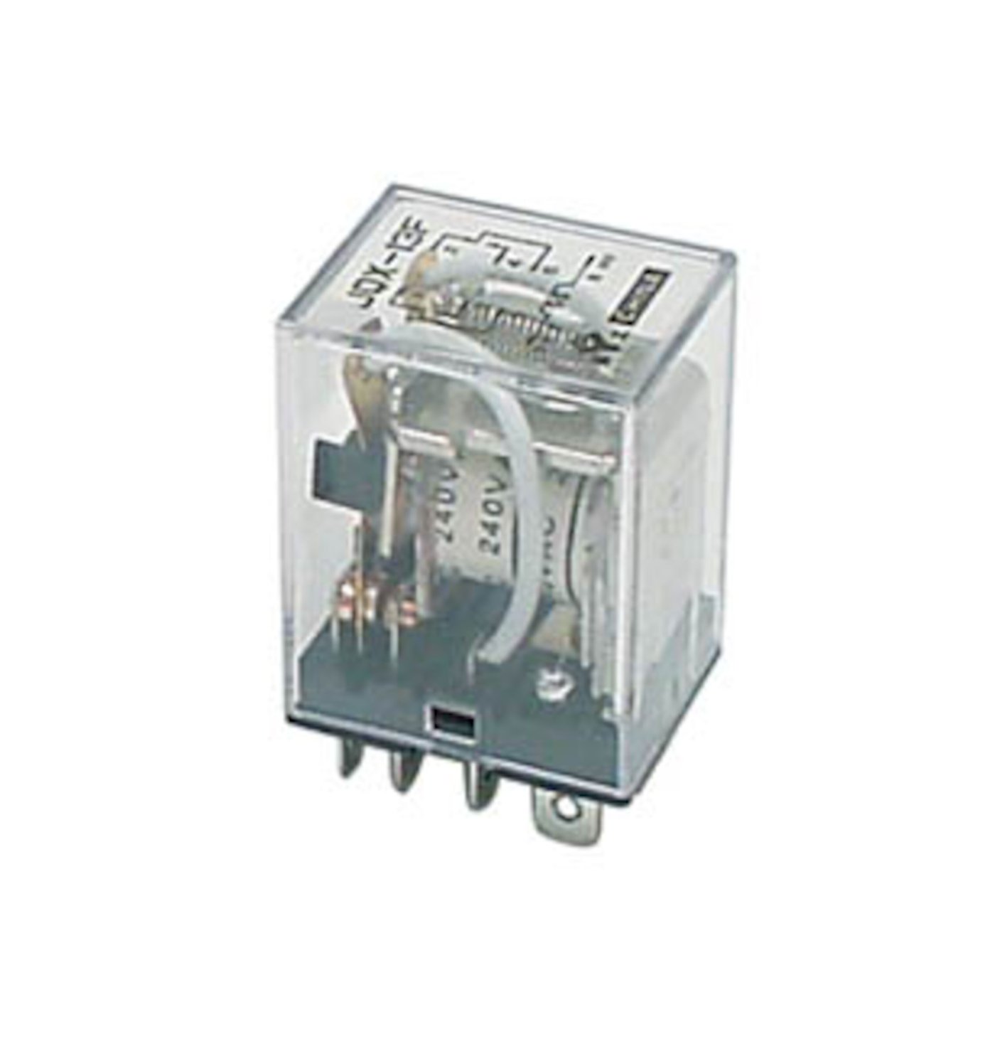 2-poligt relä 240 V AC 10 A / 250 V