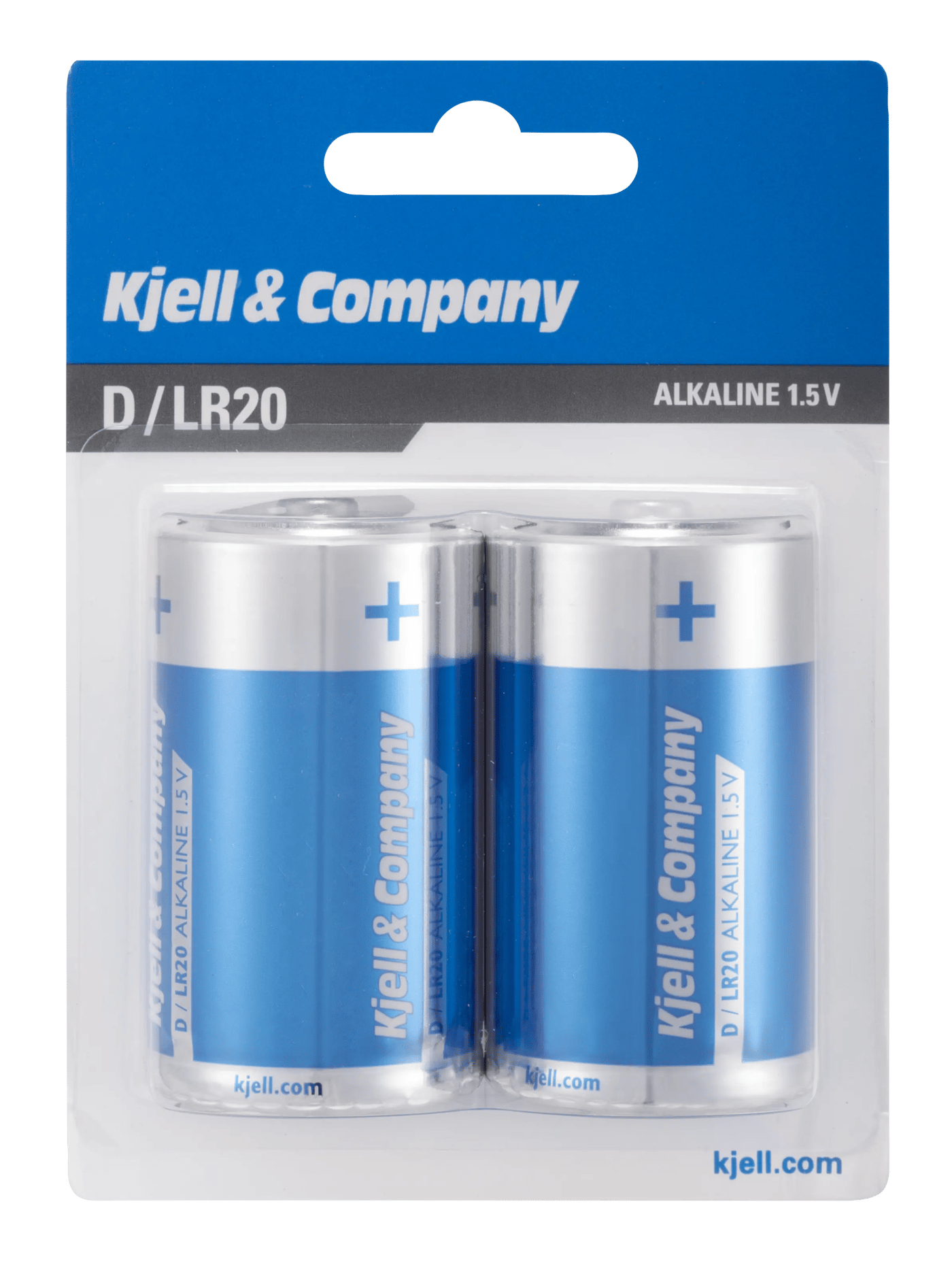 Kjell & Company D-batterier (LR20) 2-pack