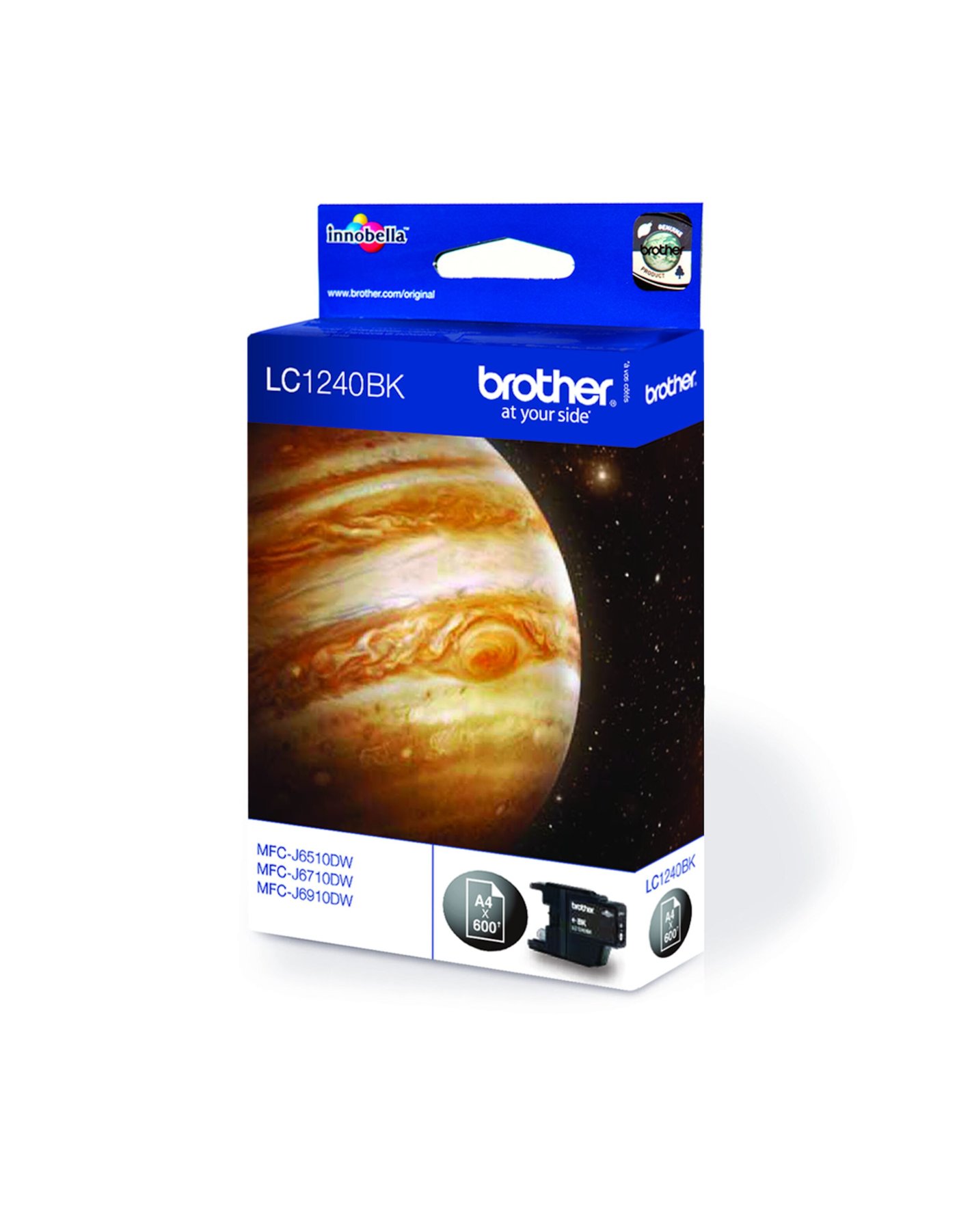 Brother LC1240BK Blekkpatron Svart