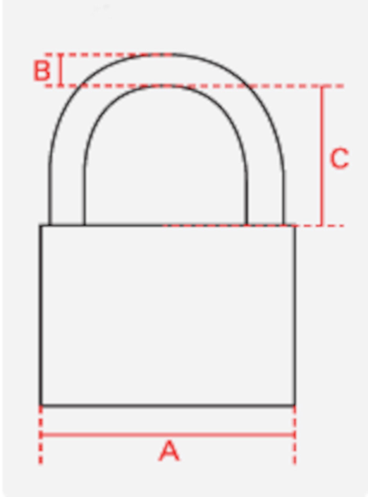ABUS Hengelås 40 mm