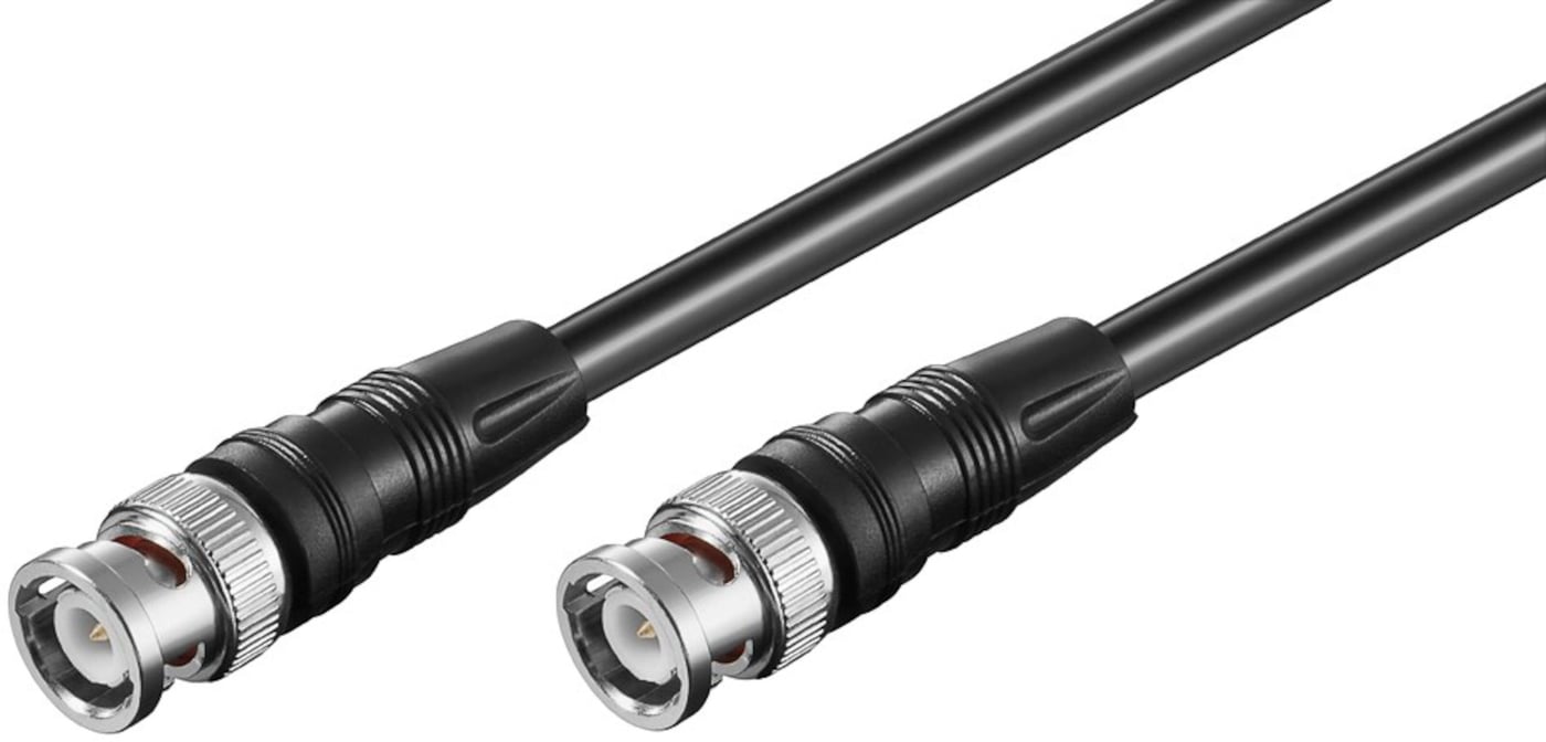 Luxorparts BNC-kabel 75 Ω 2 m