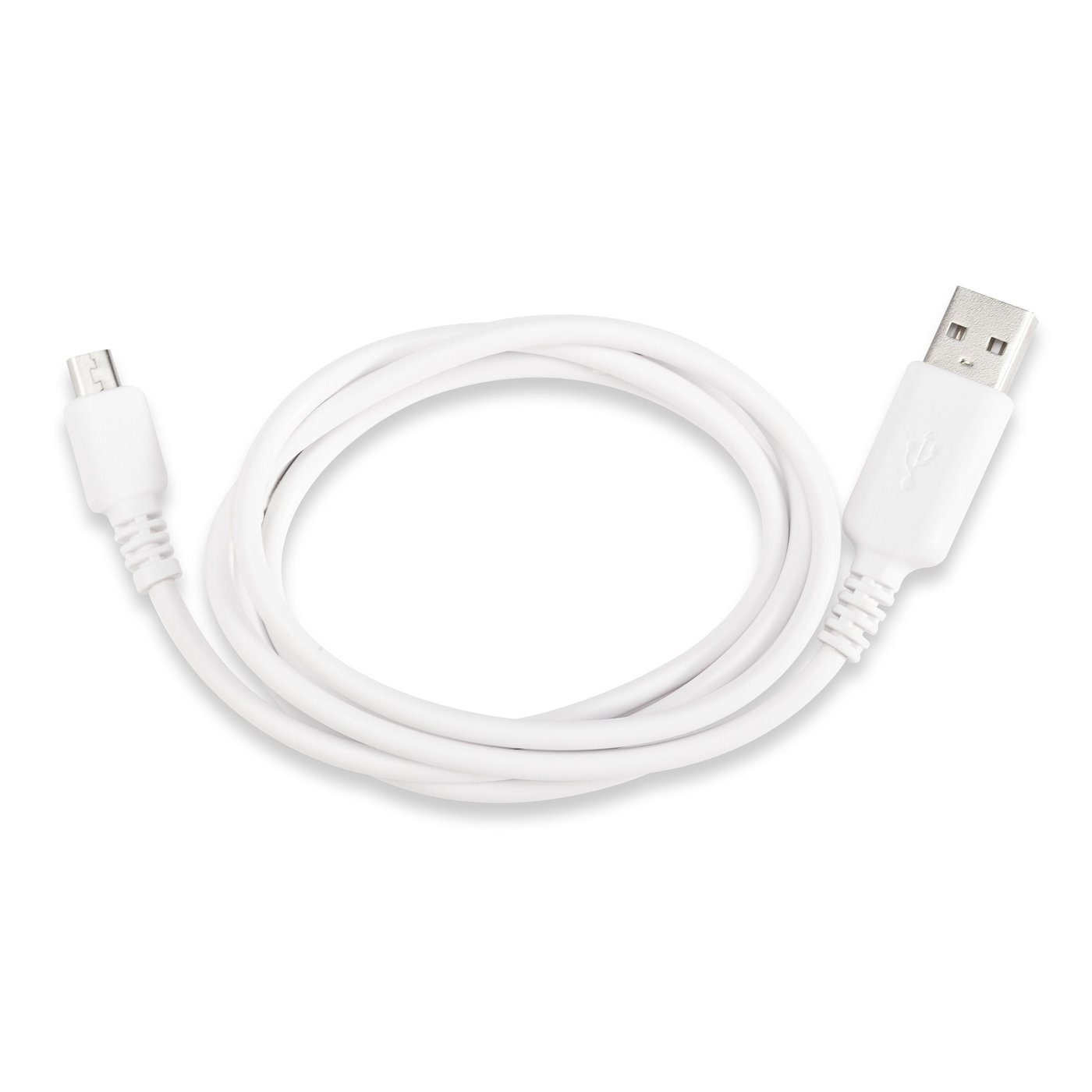 Linocell Micro-USB-kabel Vit 1 m