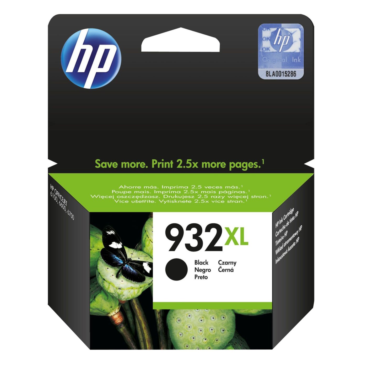 HP 932XL Bläckpatron Svart