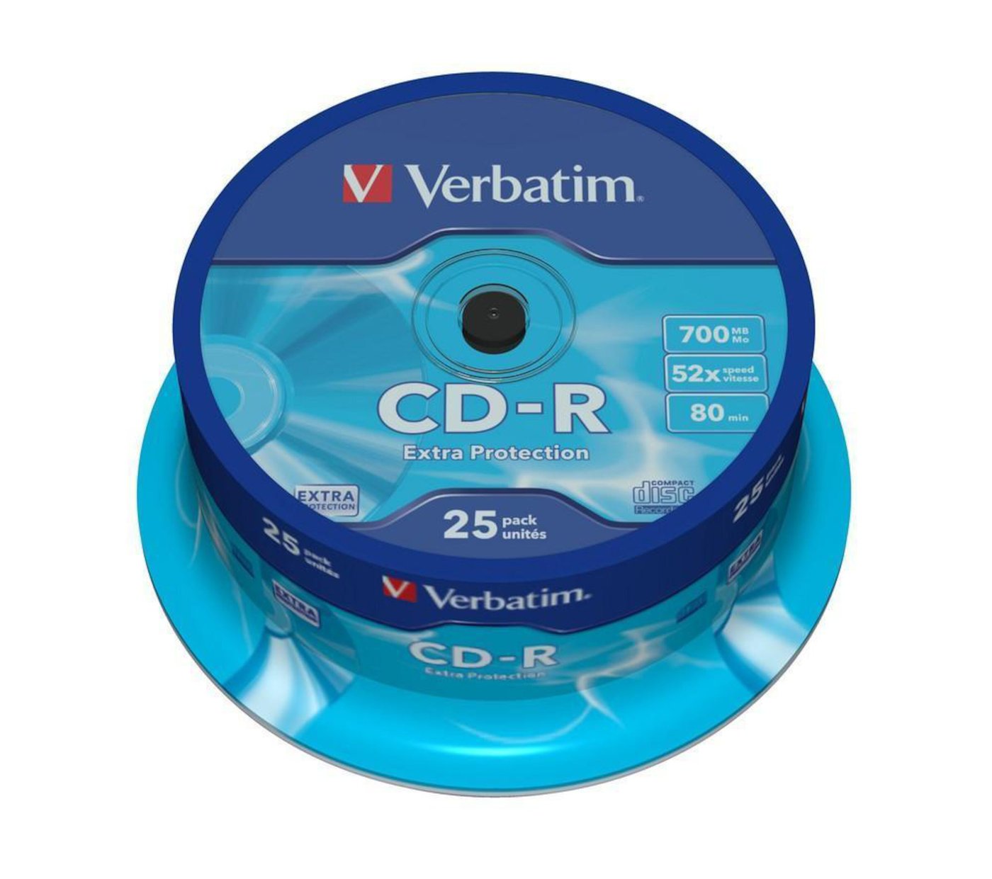 Verbatim CD-R-plater 25-pk.