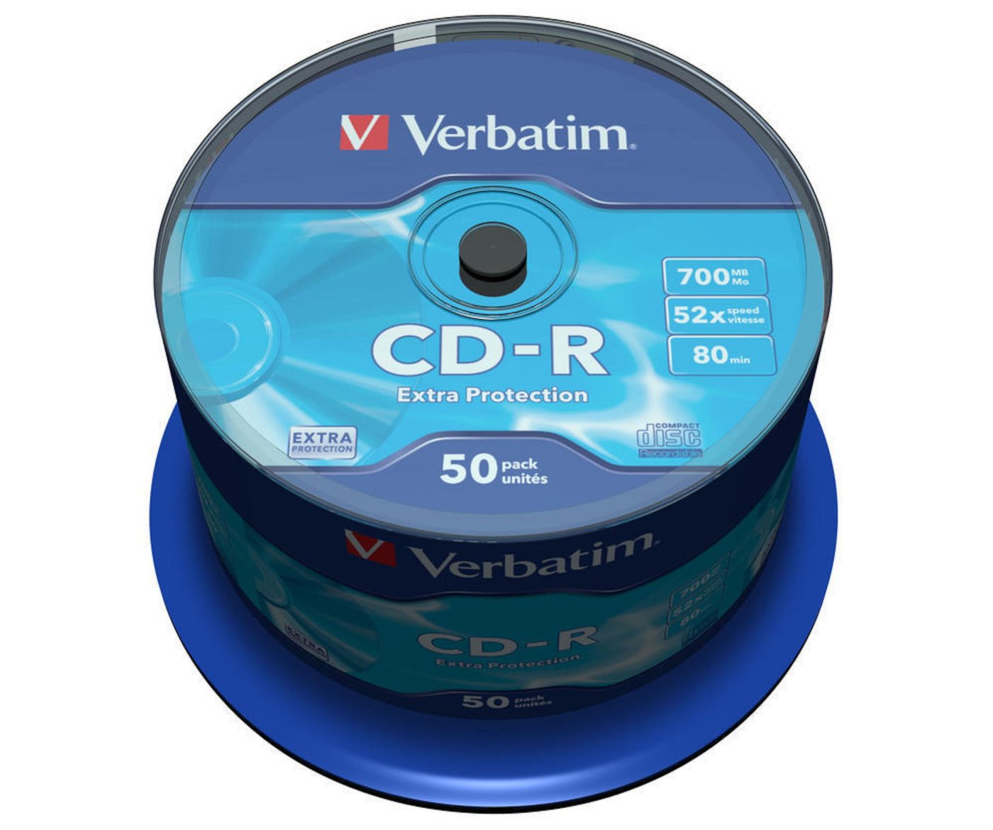 Verbatim CD-R-plater 50-pk.