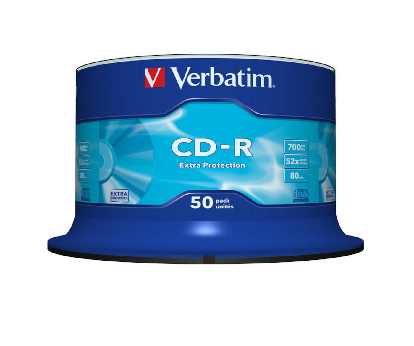 Verbatim CD-R-plater 50-pk.