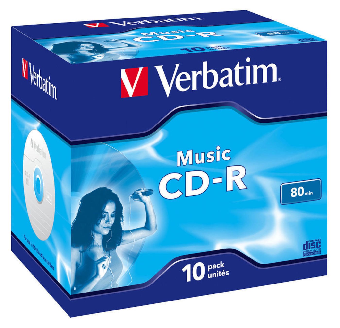 Verbatim CD-R Audio/Music 10-pk.