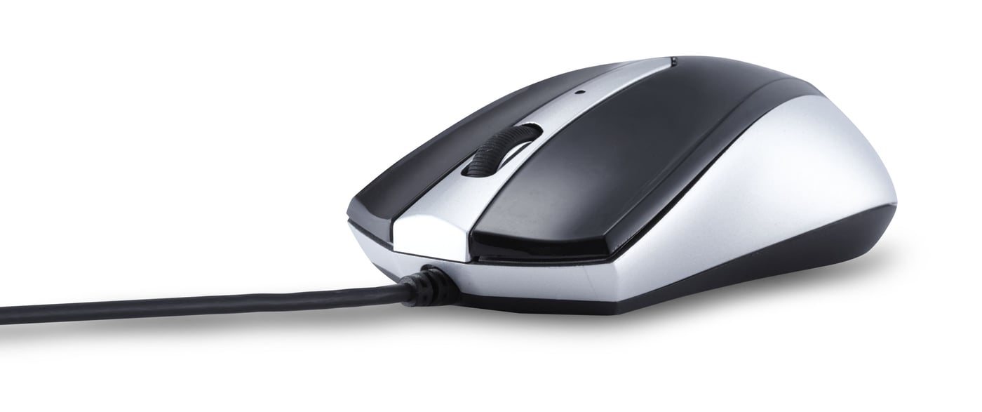 Plexgear E5 mellomstor mus Svart