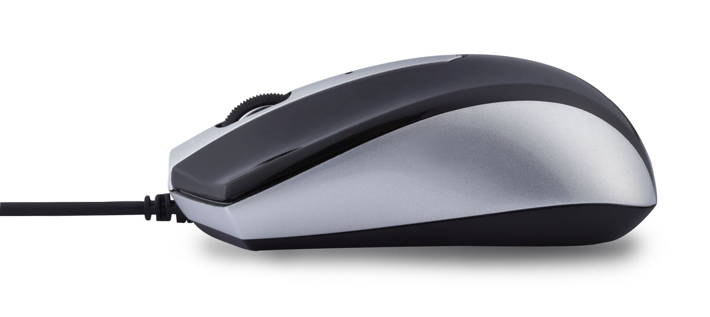 Plexgear E5 mellomstor mus Svart