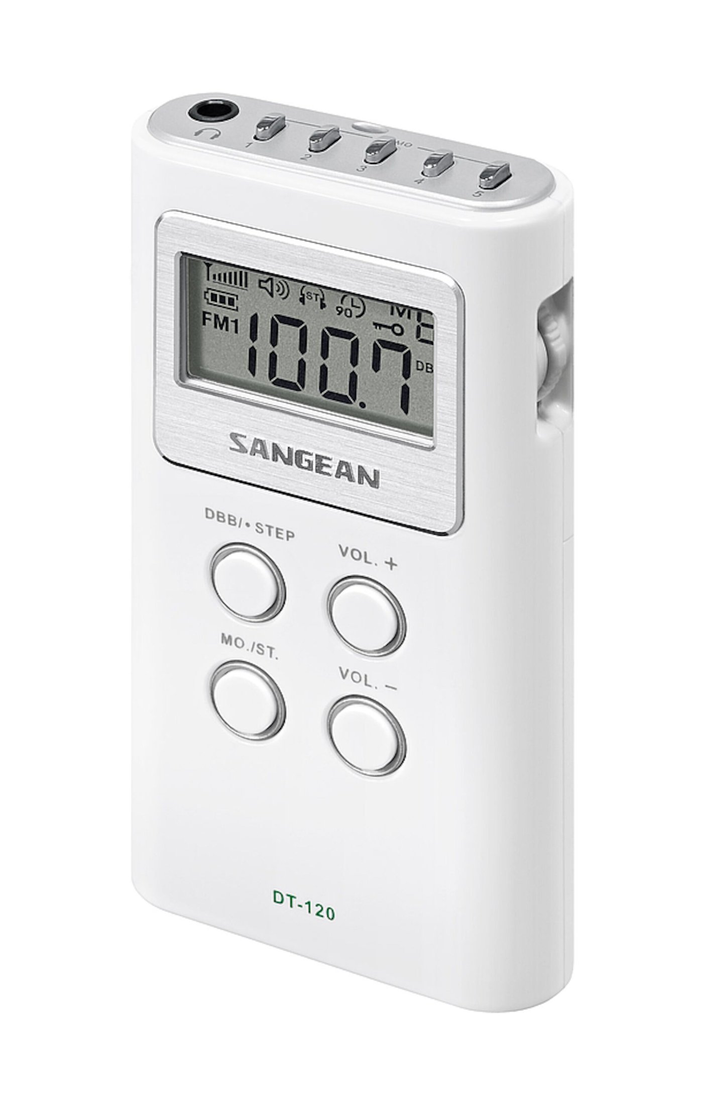 Sangean DT-120 II FM-radio med digital tuner