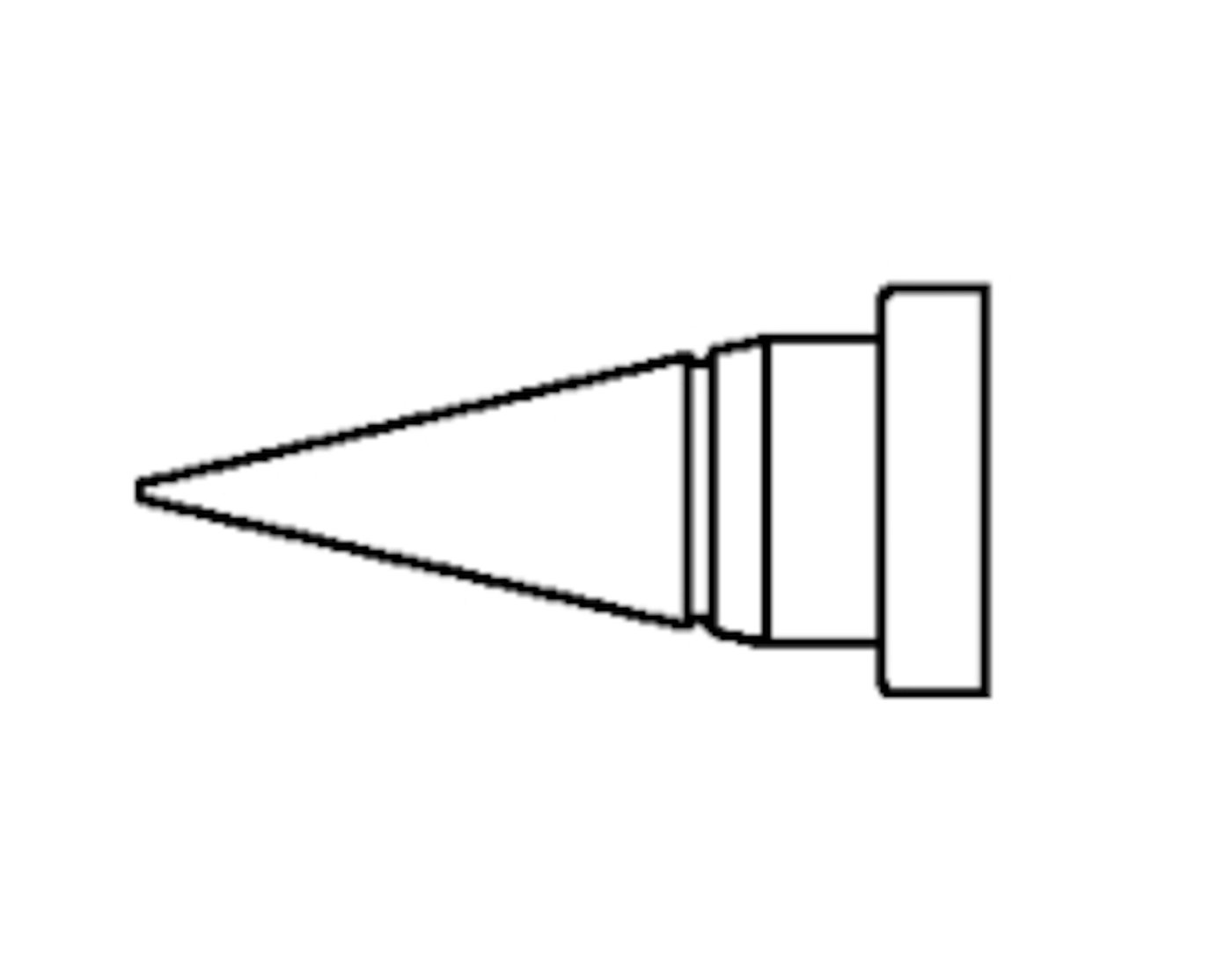 Weller Loddespiss konisk 0,25 mm SMD