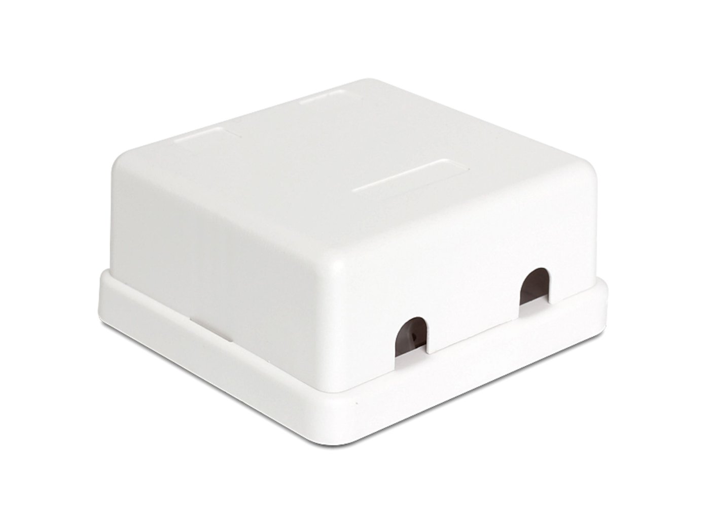 Keystone-uttagsbox 2 portar